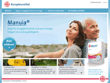 Tablet Screenshot of manuia.de